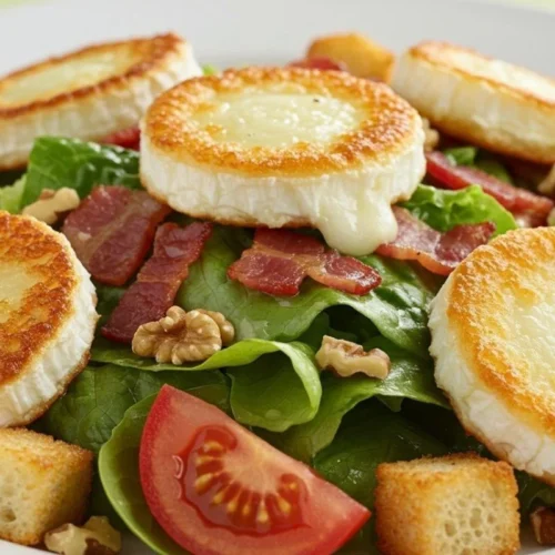 salade de chèvre chaud