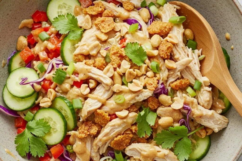 riz salade Poulet Teriyaki
