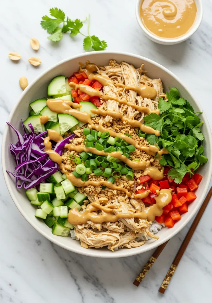 salade riz croustillant