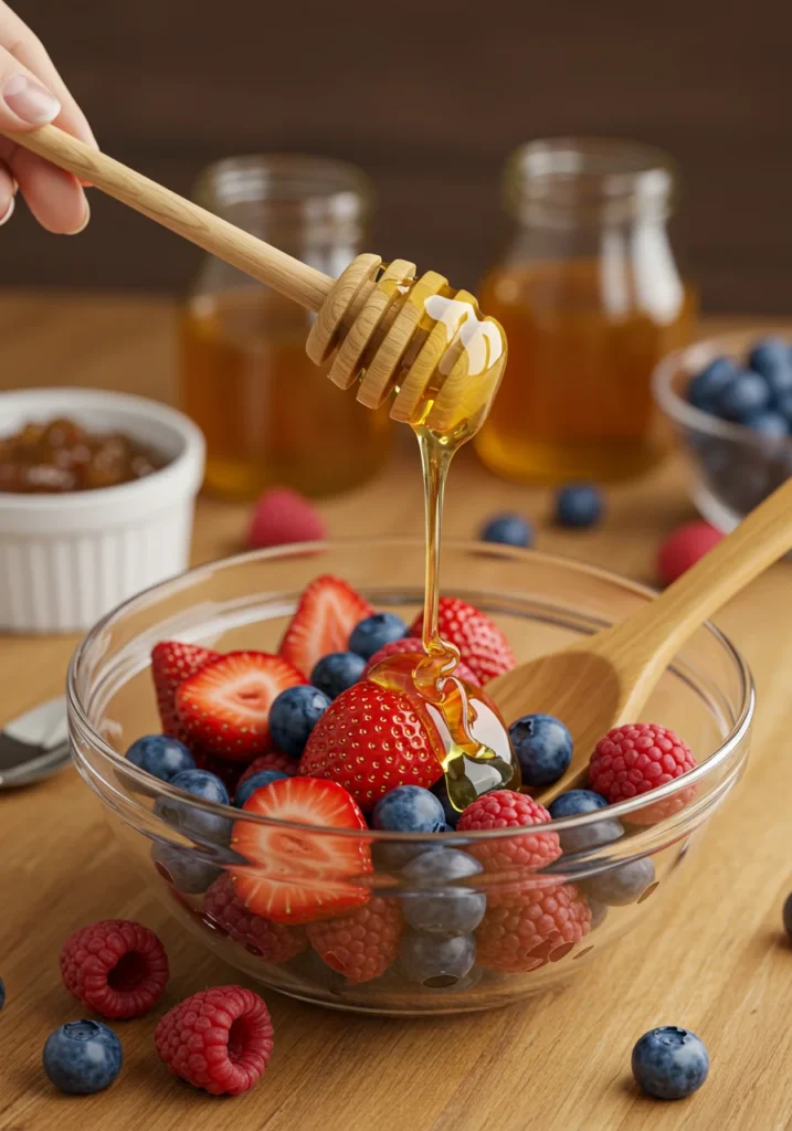 comment faire un sirop pour salade de fruits