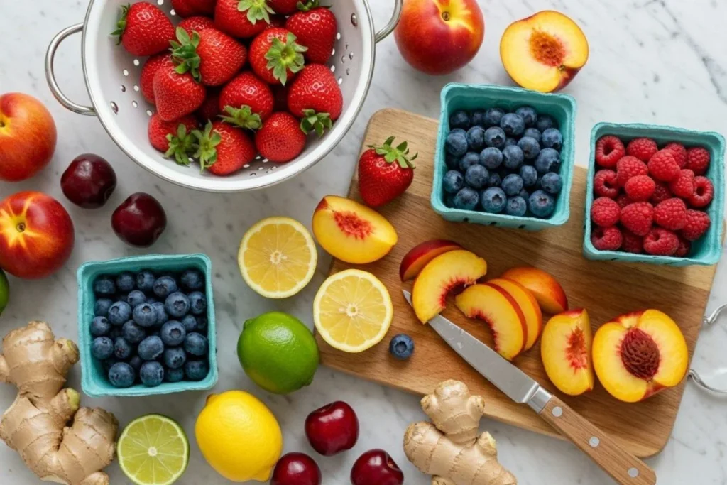 ingridient Salade de fruit