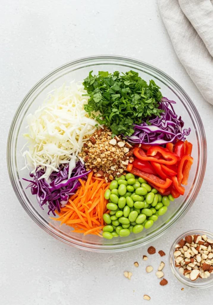 recette de chou chinois en salade