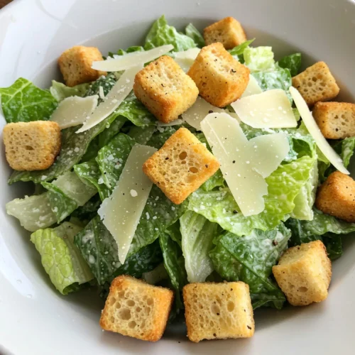 recette salade cesar​