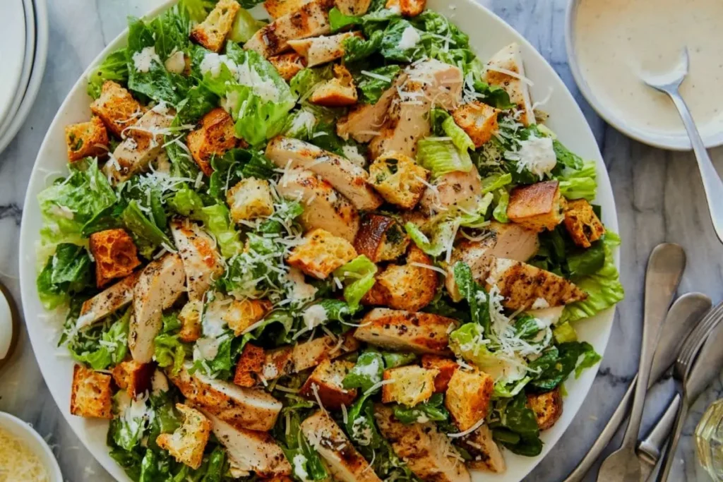 salade cesar au poulet​