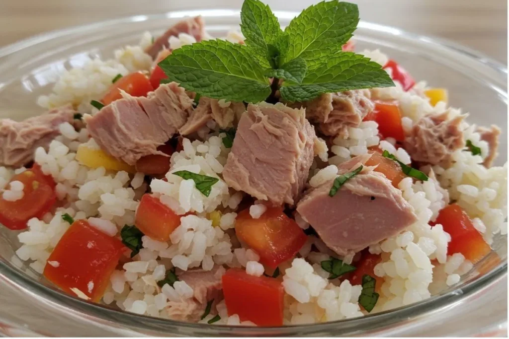 salade de riz mayonnaise