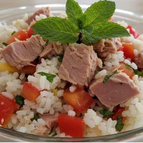 salade de riz mayonnaise