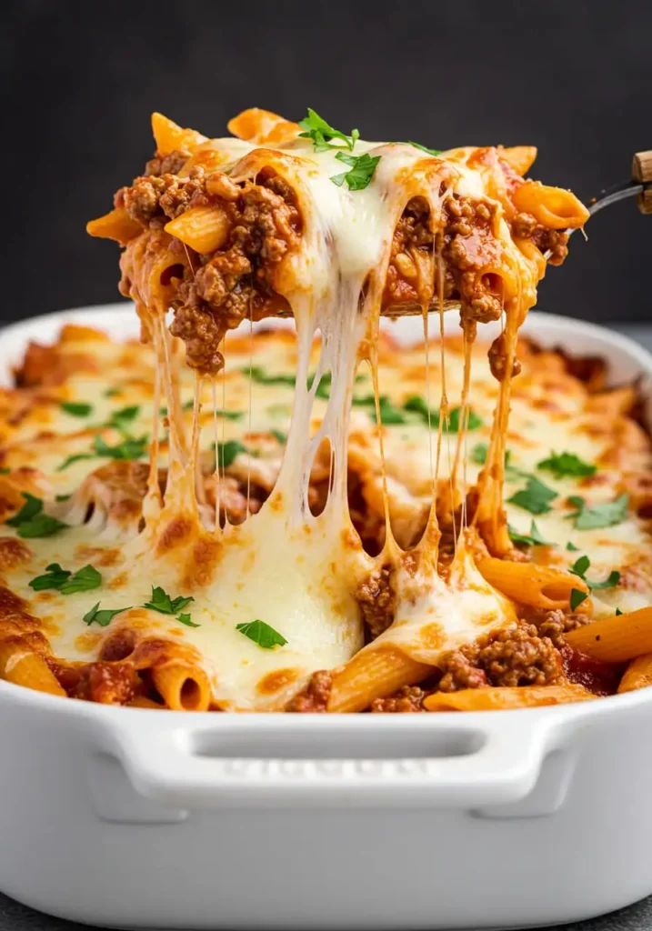 Gratin de Pates au viande haché