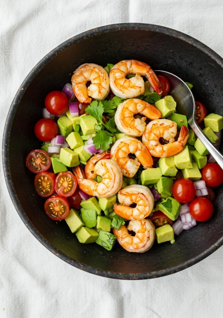 Salade Avocat Crevette