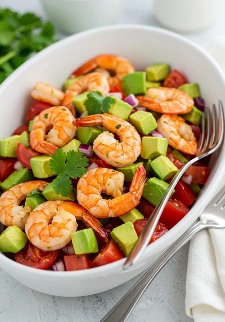 Salade Avocat Crevette