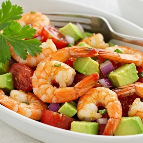 Salade Avocat Crevette