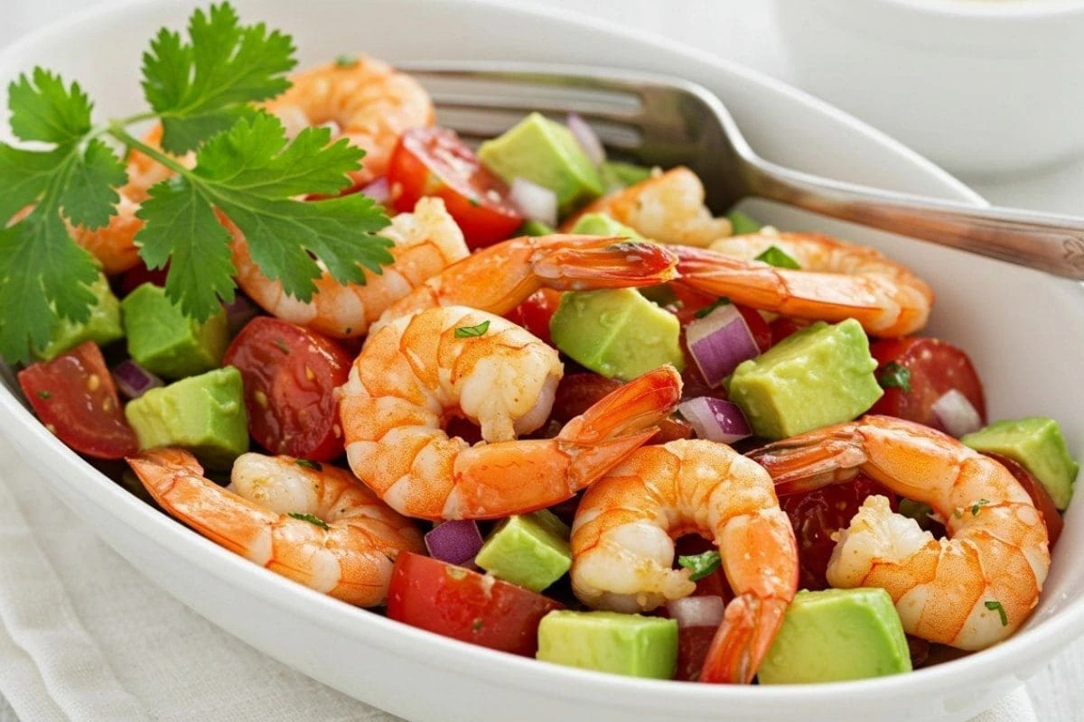 Salade Avocat Crevette