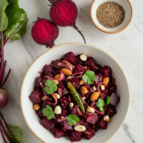 Salade de betteraves chaudes