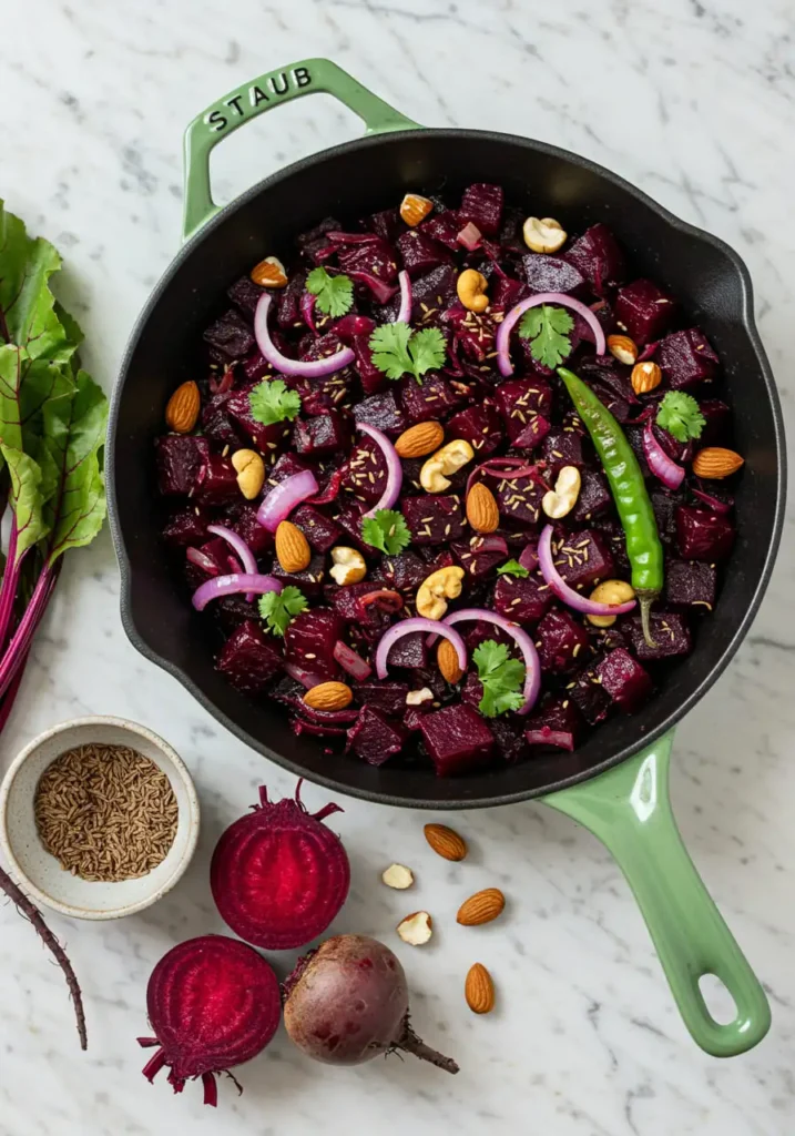 Salade de betteraves rouge