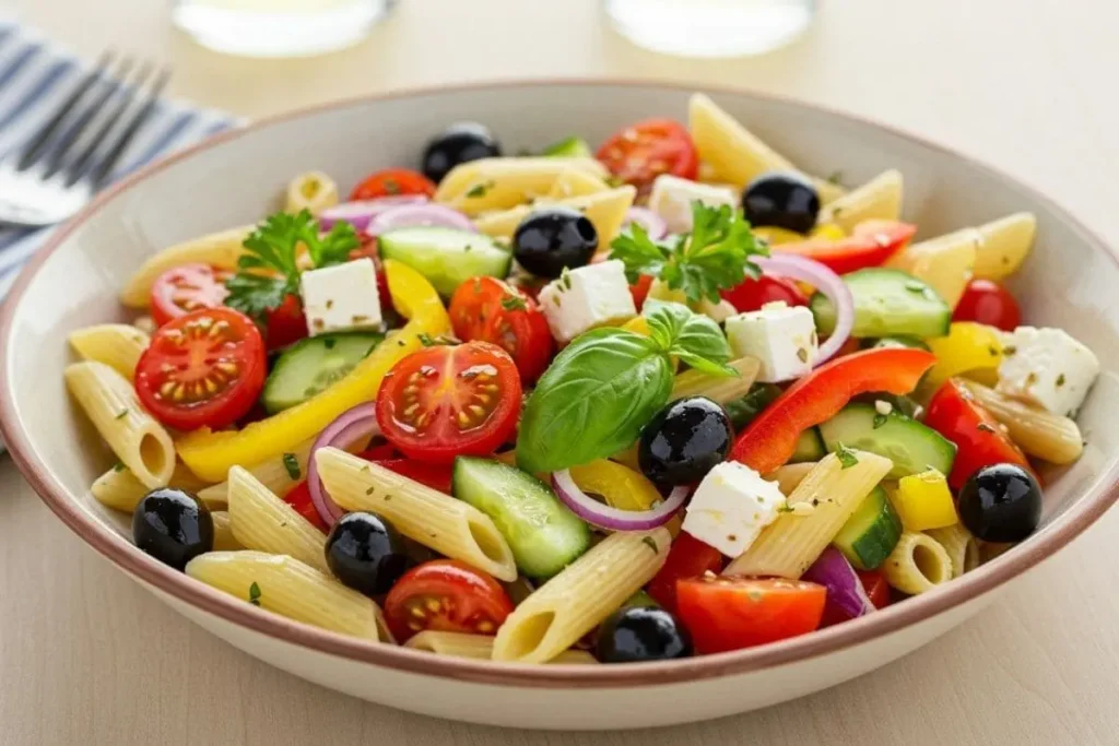 Salade de pâté grecque ricardo​